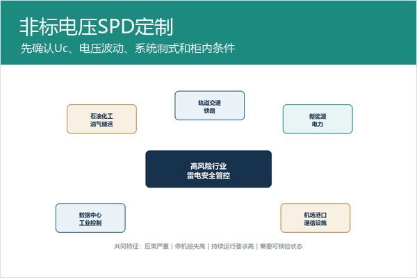 非标电压SPD定制需先确认Uc、系统制式和接线方式