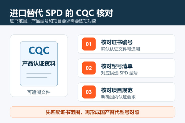 进口替代SPD的CQC认证资料核对要点