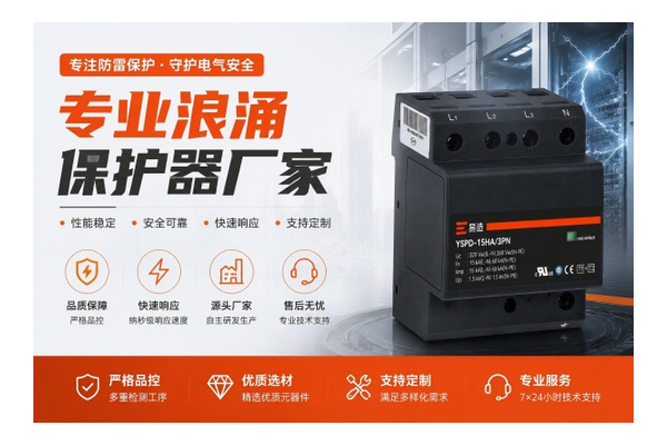 易造浪涌保护器生产与产品展示