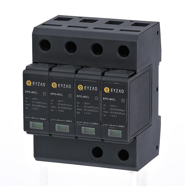 浪涌保护器3Pl EPO-40CL(黑)产品展示图 浪涌保护器3Pl EPO-40CL(黑)产品展示图