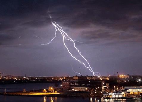 雷电的一般知识-雷电的放电过程及其主要特性