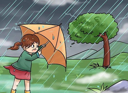雷雨临空,你应该躲到哪里去